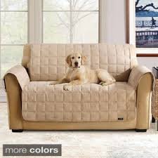 Sure Fit Deluxe Sofa Pet Cover TAUPE