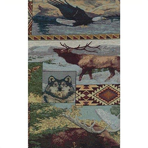 Pemberly Row Tapestry Full Size Futon Cover in The Wild North -8