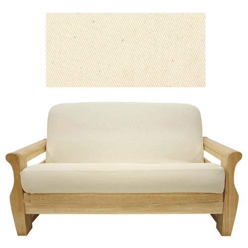 Solid Natural Futon Cover Queen 407