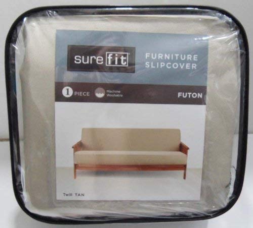 Surefit Twill Futon Slipcover (Tan)