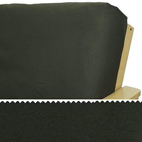 Essential Black Futon Cover Full 8