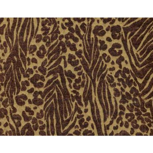 Wild Zebra Bronze Futon Cover, Chair Ottoman