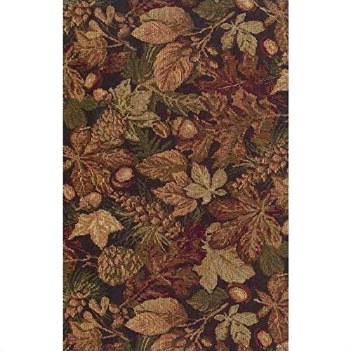 Blazing Needles S/3 Tapestry Futon Cover Package in Autumn Harvest