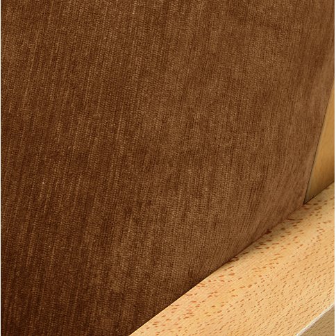 Chenille Saddle Brown Fitted Mattress Cover Twin 234