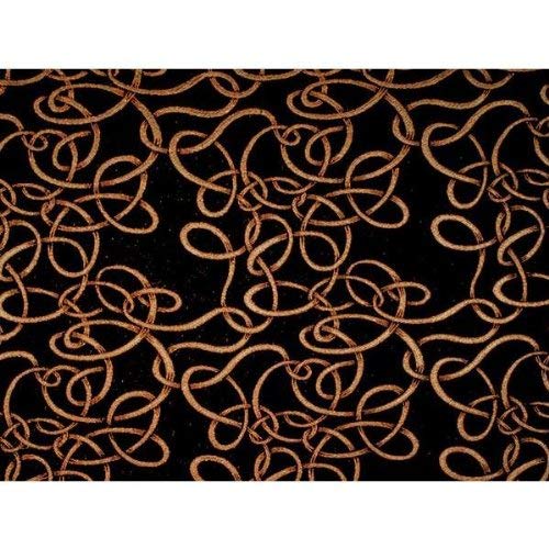 Twisty Vine Copper Futon Cover, Chair Ottoman