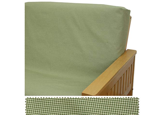 Mini Chek Olive Full Futon Cover 48